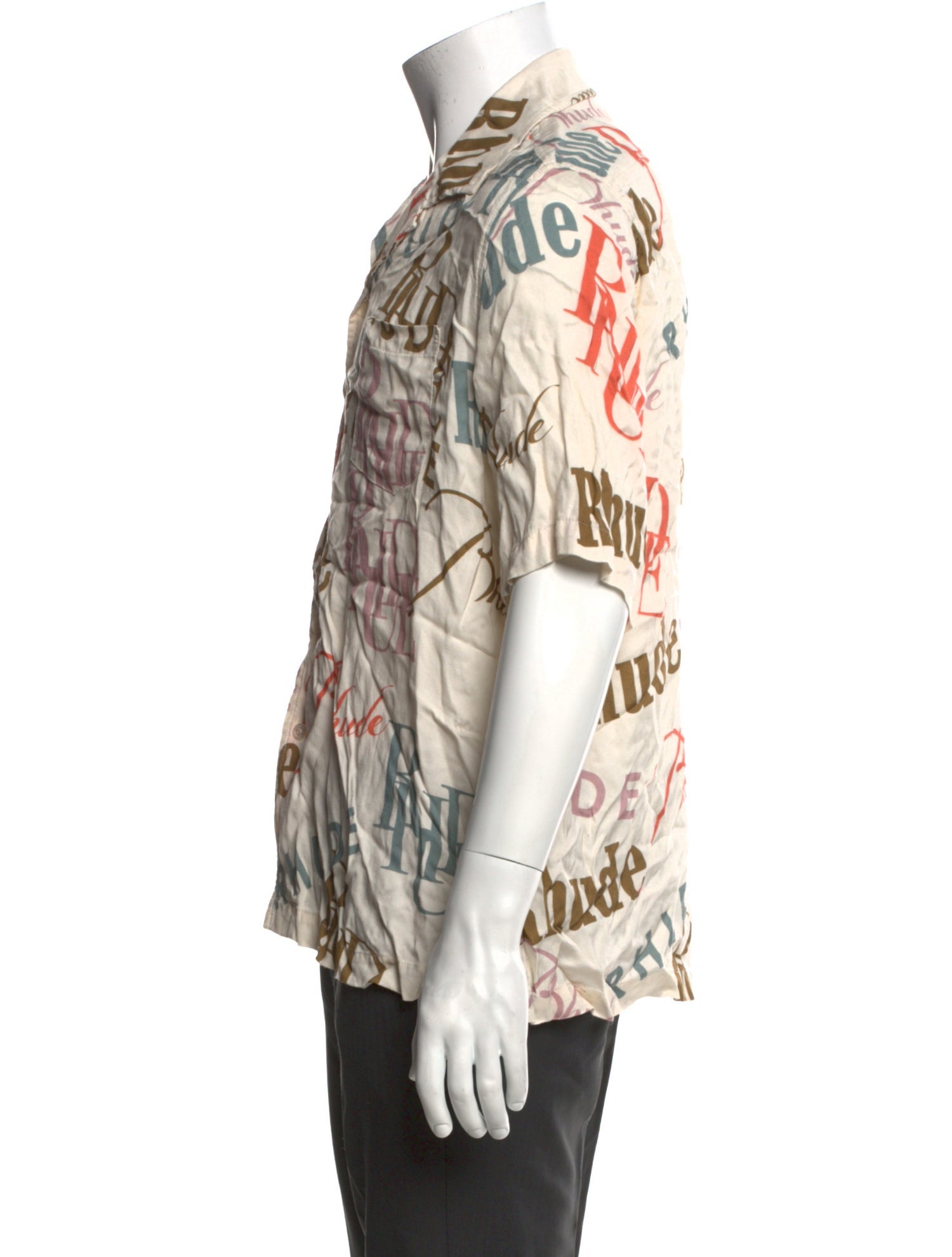 RHUDE Printed Short Sleeve Shirt