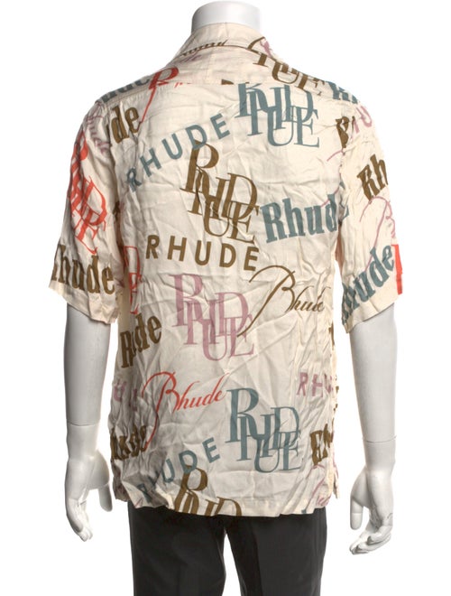 RHUDE Printed Short Sleeve Shirt