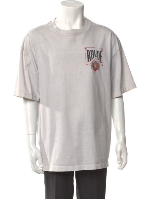 RHUDE Graphic Print Crew Neck T-Shirt