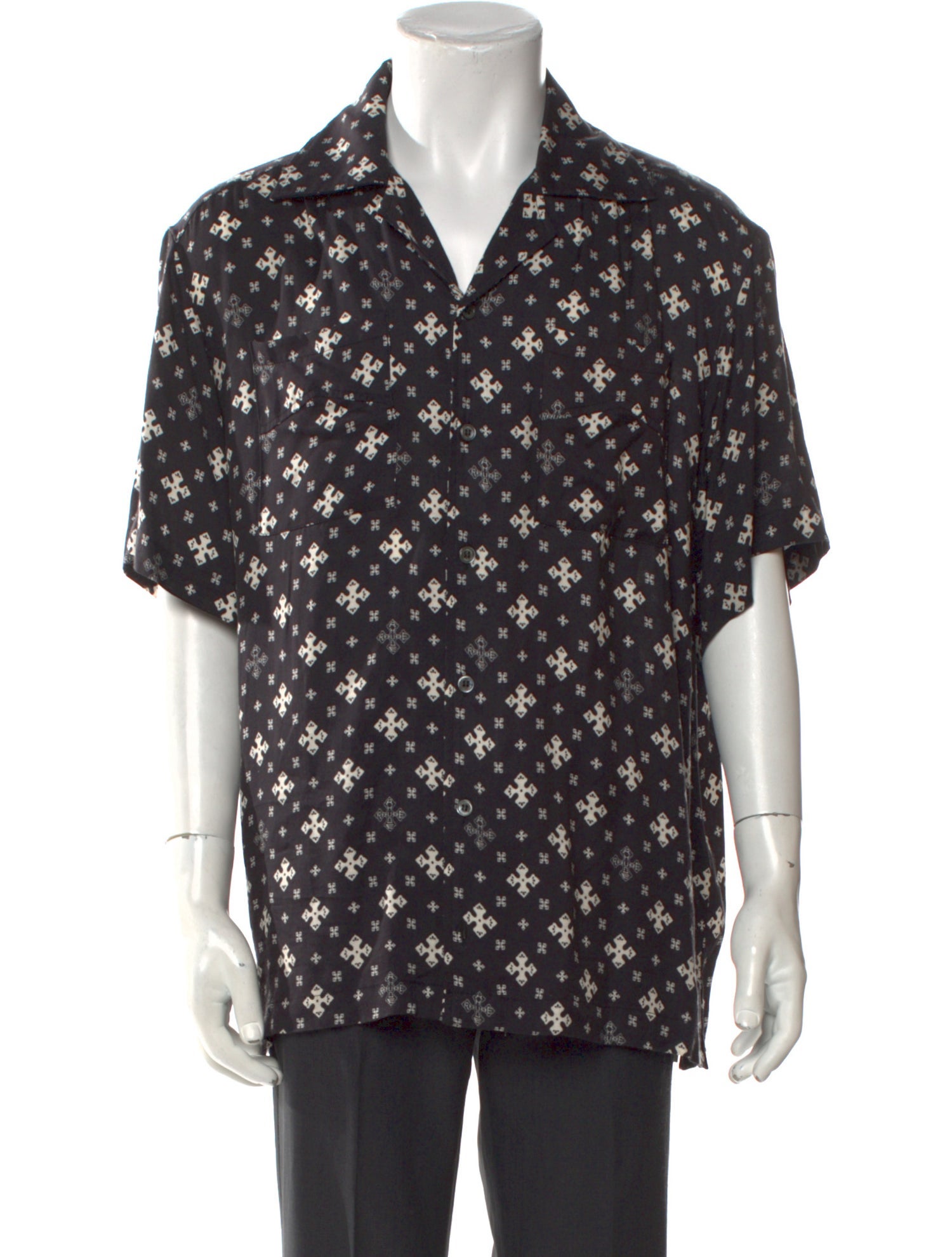 RHUDE Printed Short Sleeve Shirt