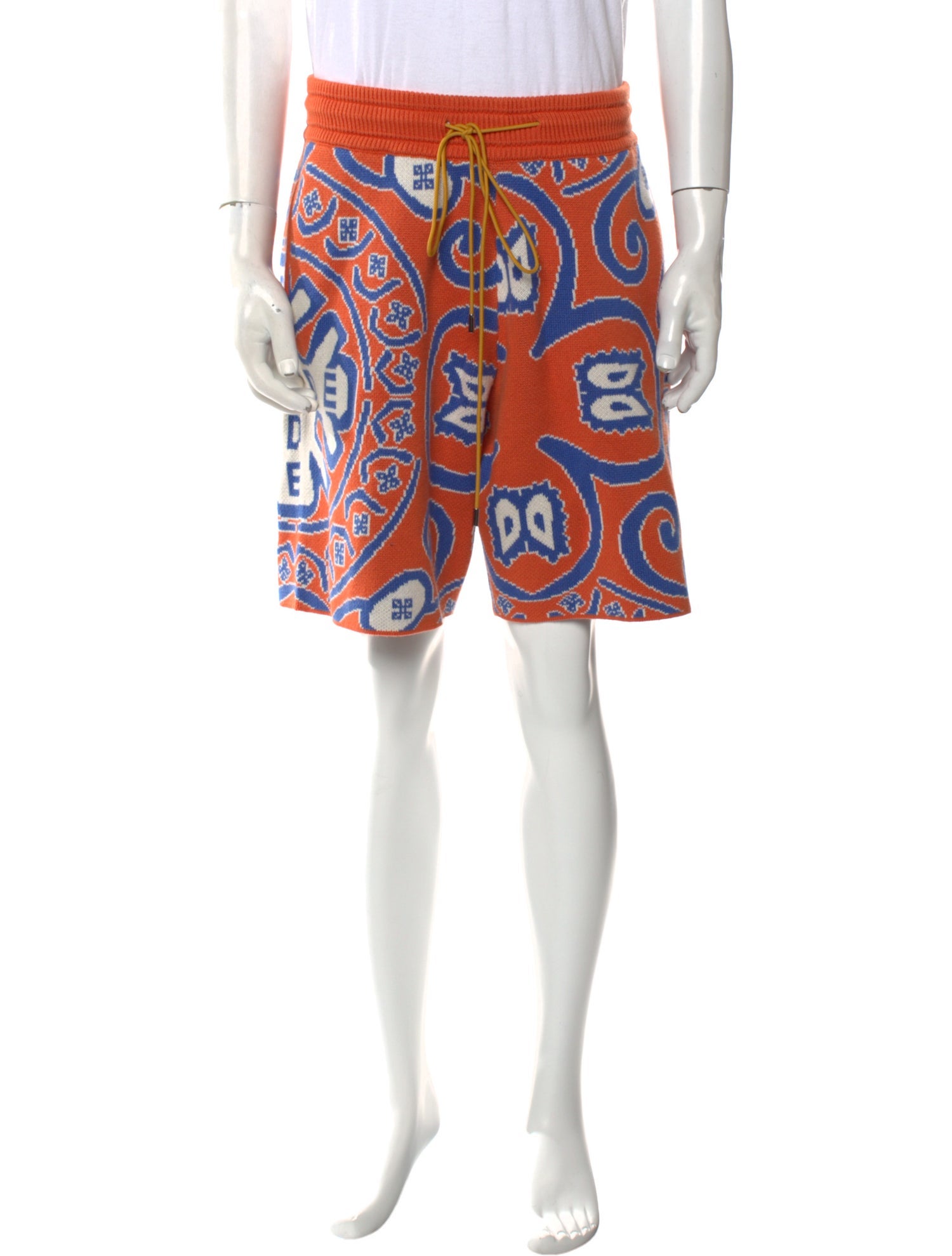 RHUDE Paisley Print Jogger Shorts