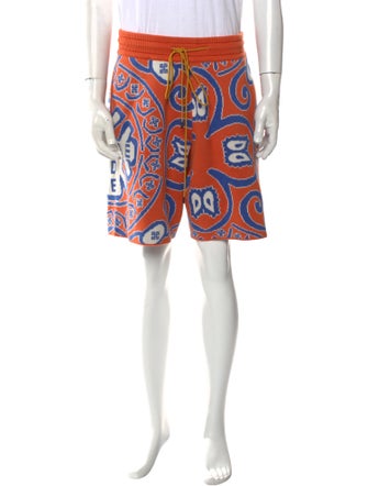 RHUDE Paisley Print Jogger Shorts