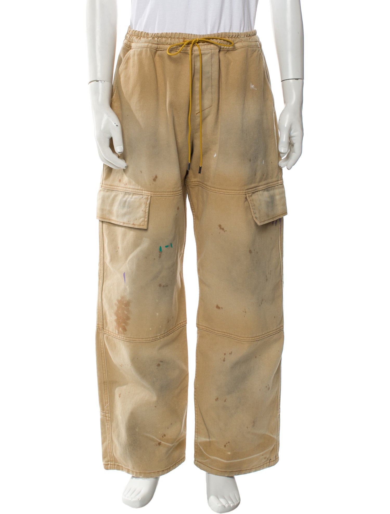 RHUDE Tie-Dye Print Cargo Pants w/ Tags