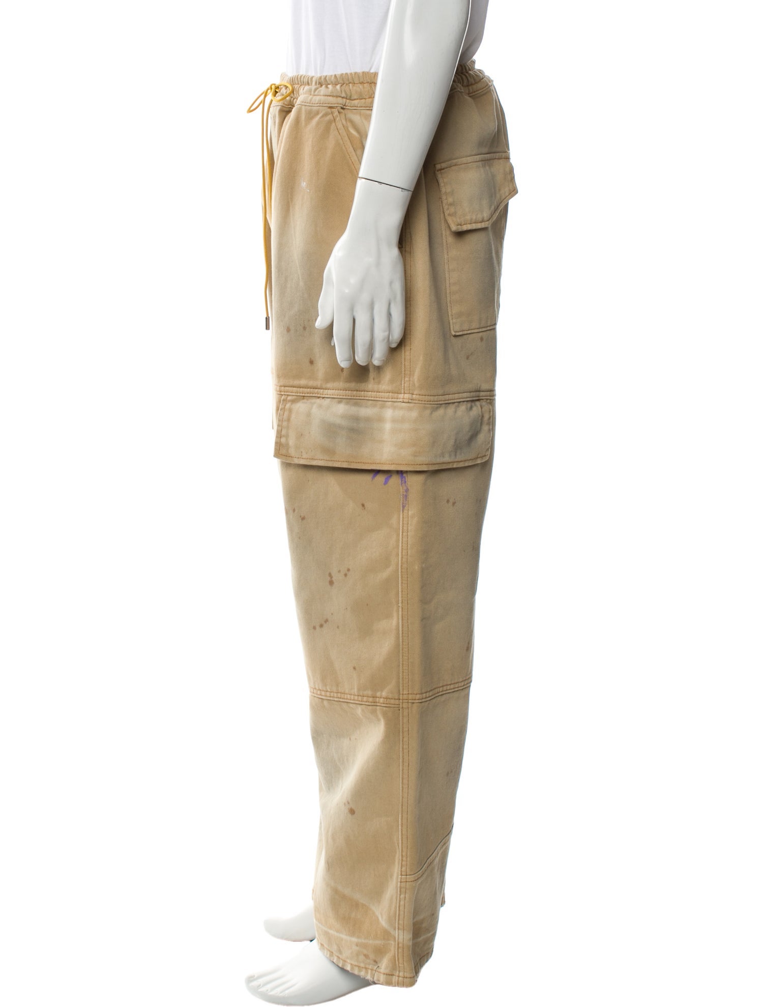 RHUDE Tie-Dye Print Cargo Pants w/ Tags