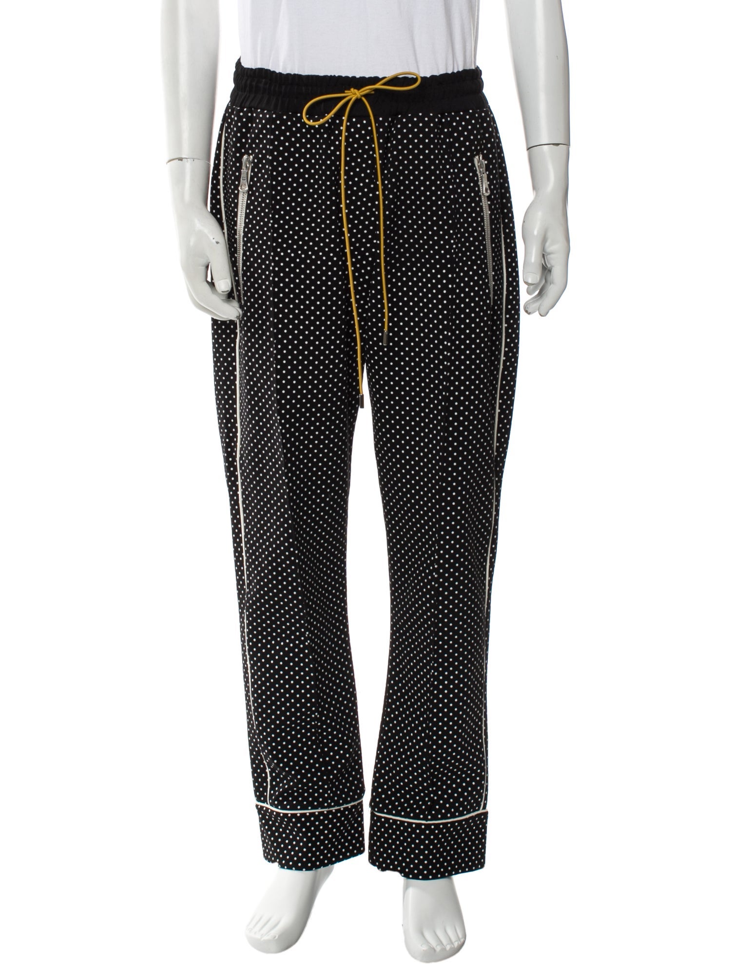 RHUDE Polka Dot Print Joggers w/ Tags