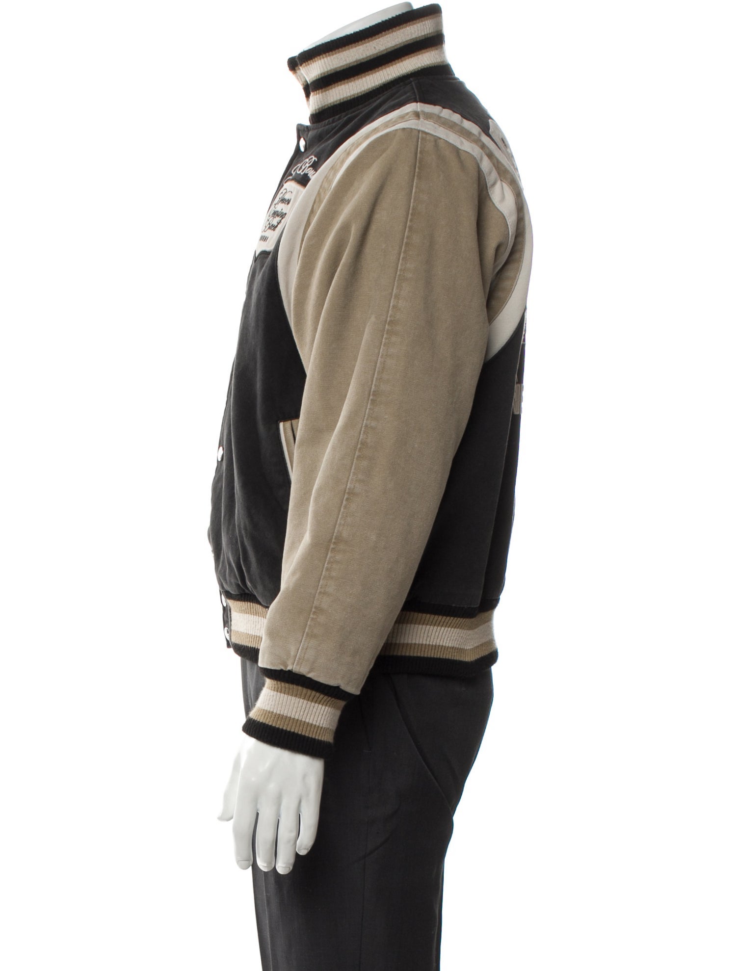 RHUDE Graphic Print Varsity Jacket