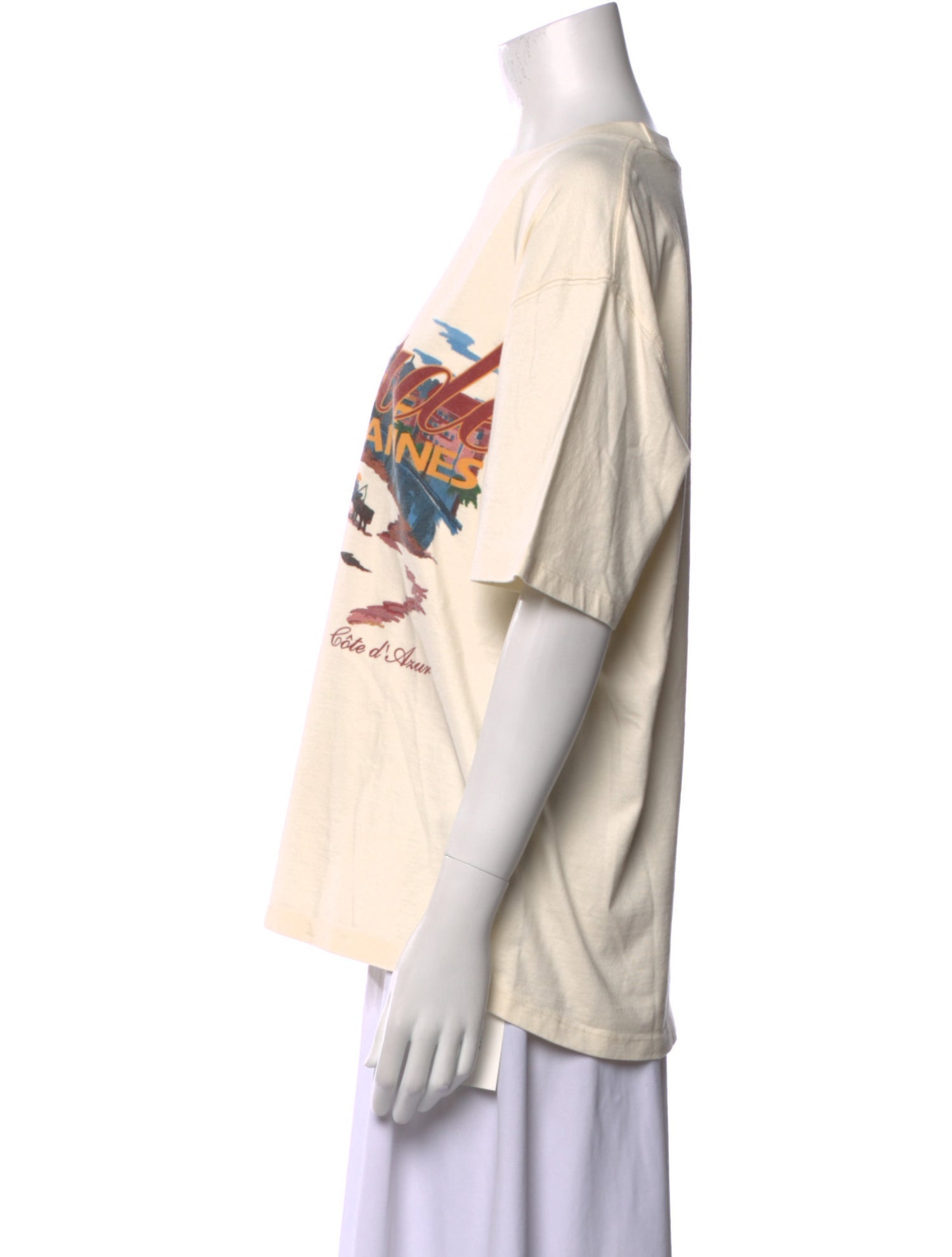 RHUDE Graphic Print Crew Neck T-Shirt w/ Tags