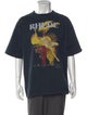 RHUDE Graphic Print Crew Neck T-Shirt