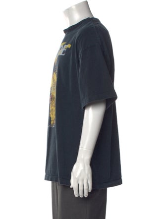 RHUDE Graphic Print Crew Neck T-Shirt