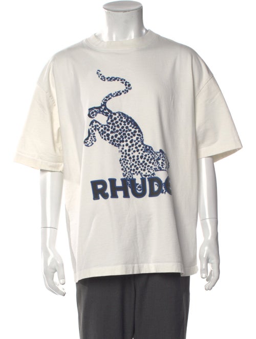 RHUDE Graphic Print Crew Neck T-Shirt