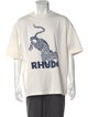 RHUDE Graphic Print Crew Neck T-Shirt