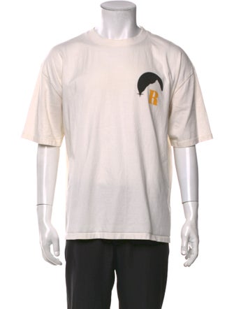 RHUDE Graphic Print Crew Neck T-Shirt