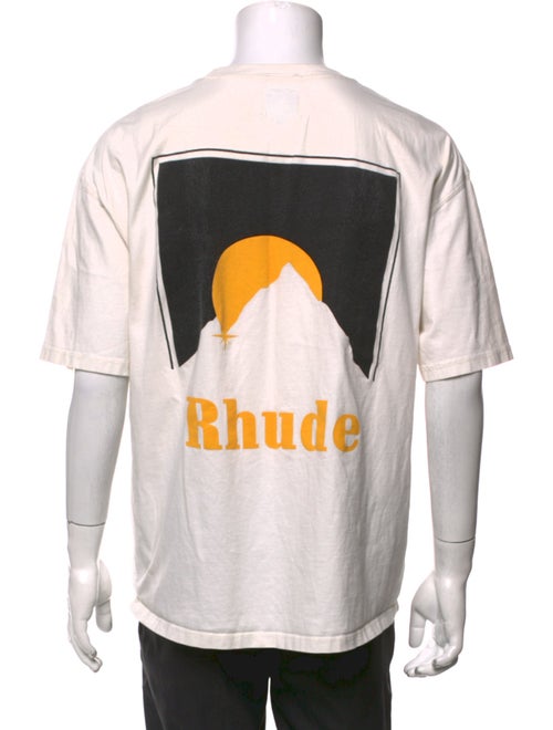 RHUDE Graphic Print Crew Neck T-Shirt