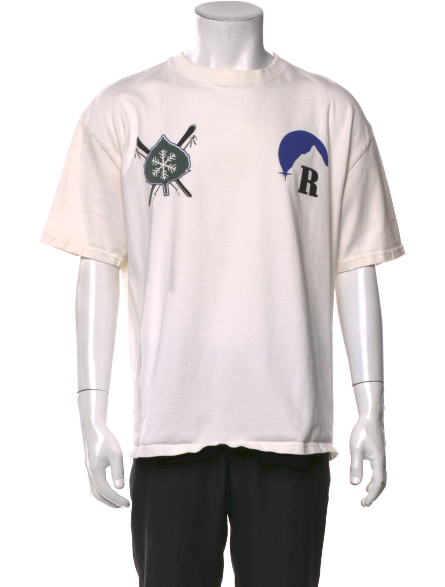 RHUDE Graphic Print Crew Neck T-Shirt