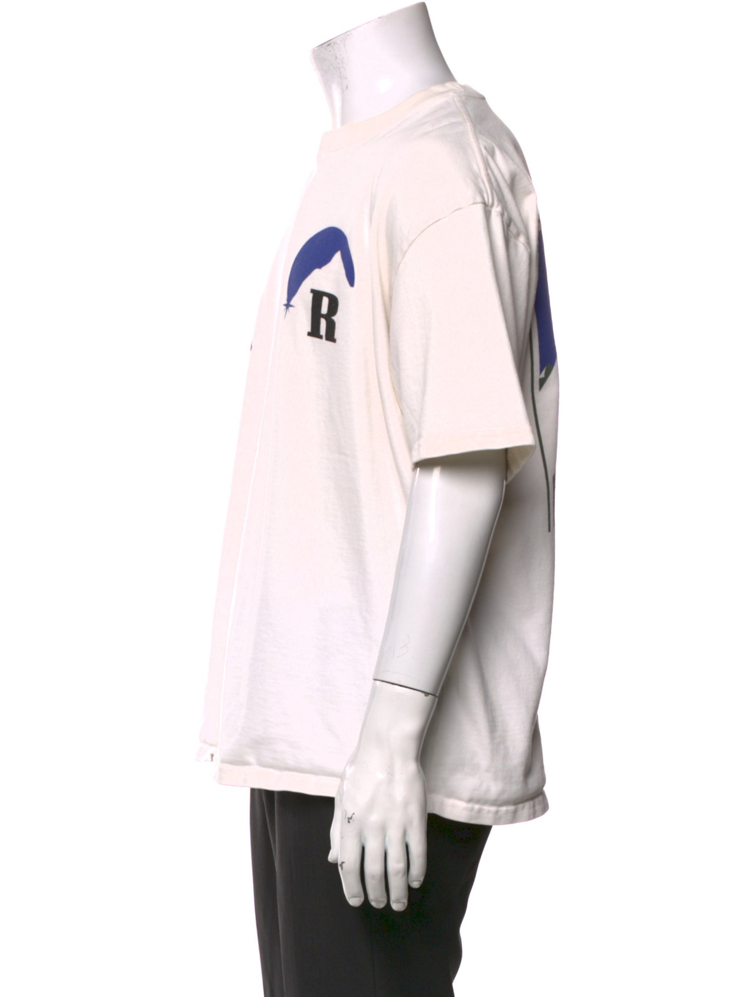 RHUDE Graphic Print Crew Neck T-Shirt