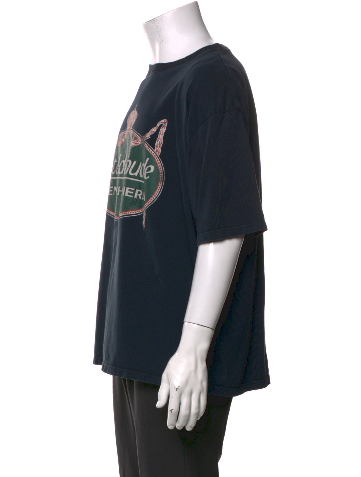 RHUDE Graphic Print Crew Neck T-Shirt