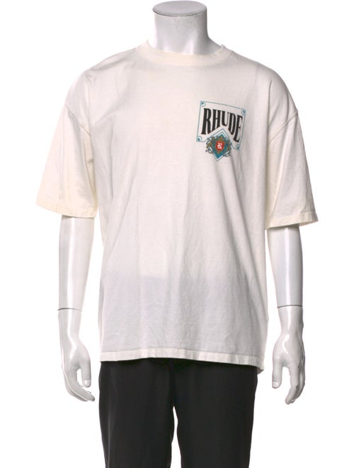 RHUDE Graphic Print Crew Neck T-Shirt