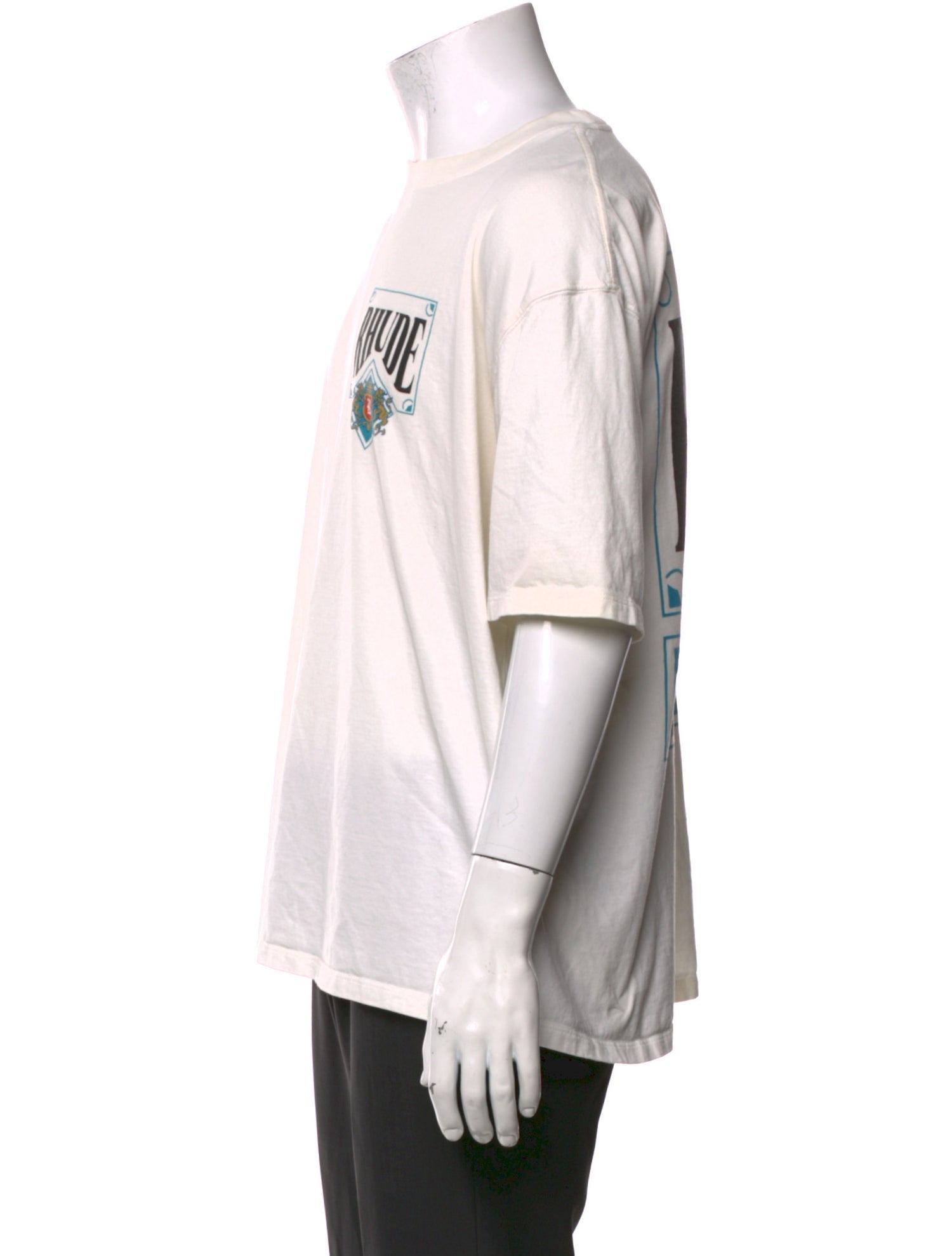 RHUDE Graphic Print Crew Neck T-Shirt