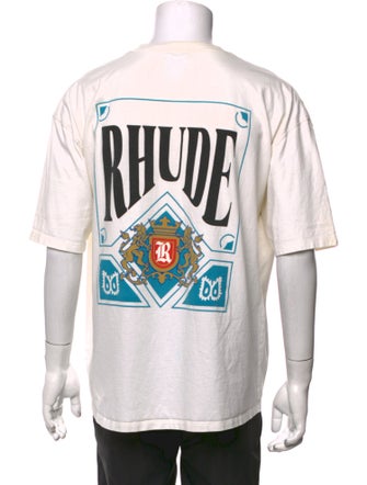 RHUDE Graphic Print Crew Neck T-Shirt