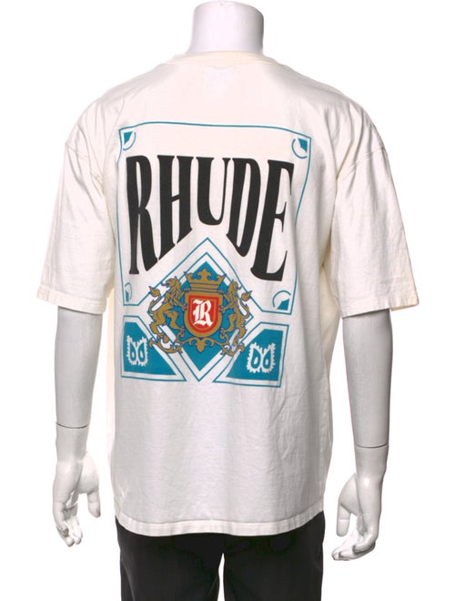RHUDE Graphic Print Crew Neck T-Shirt