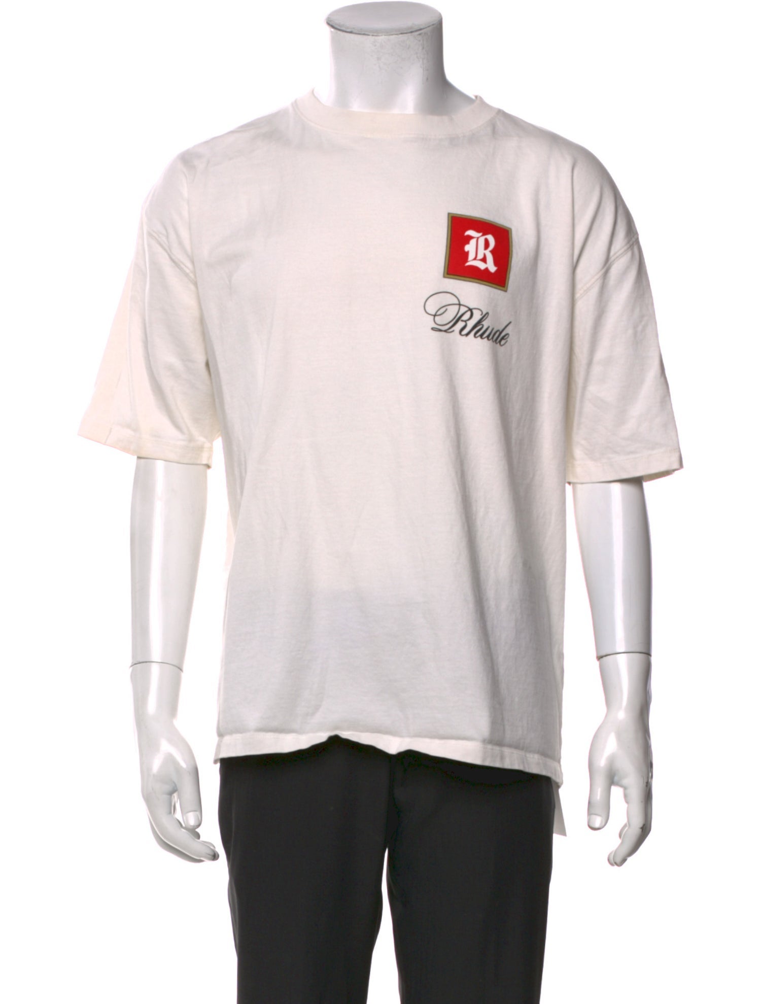 RHUDE Graphic Print Crew Neck T-Shirt