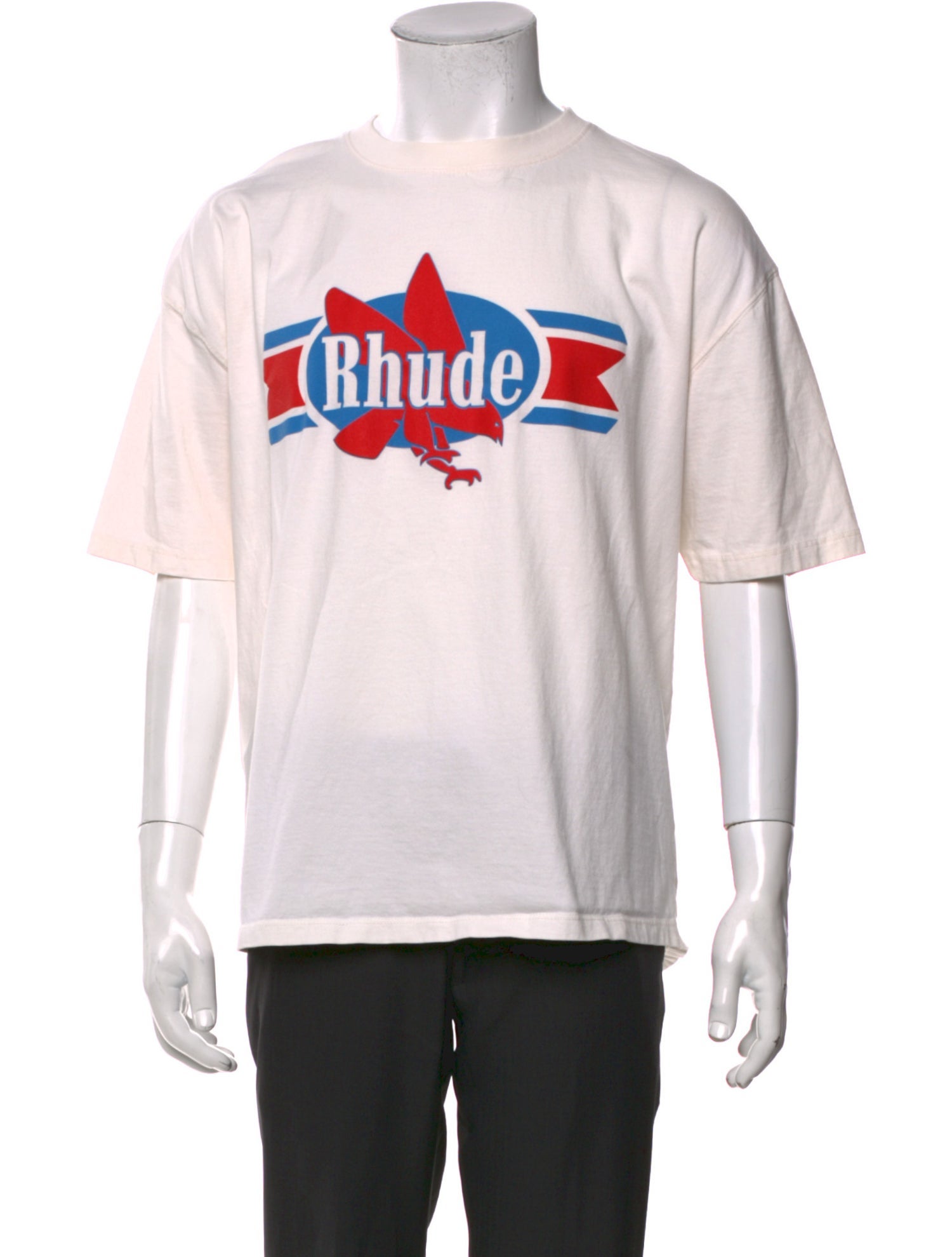 RHUDE Graphic Print Crew Neck T-Shirt