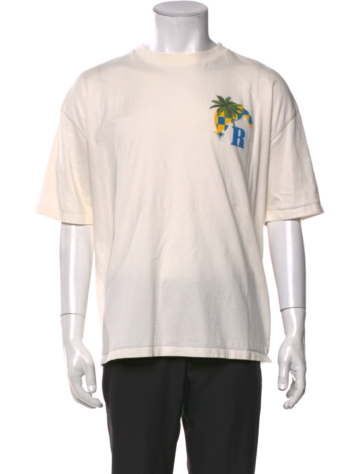 RHUDE Graphic Print Crew Neck T-Shirt