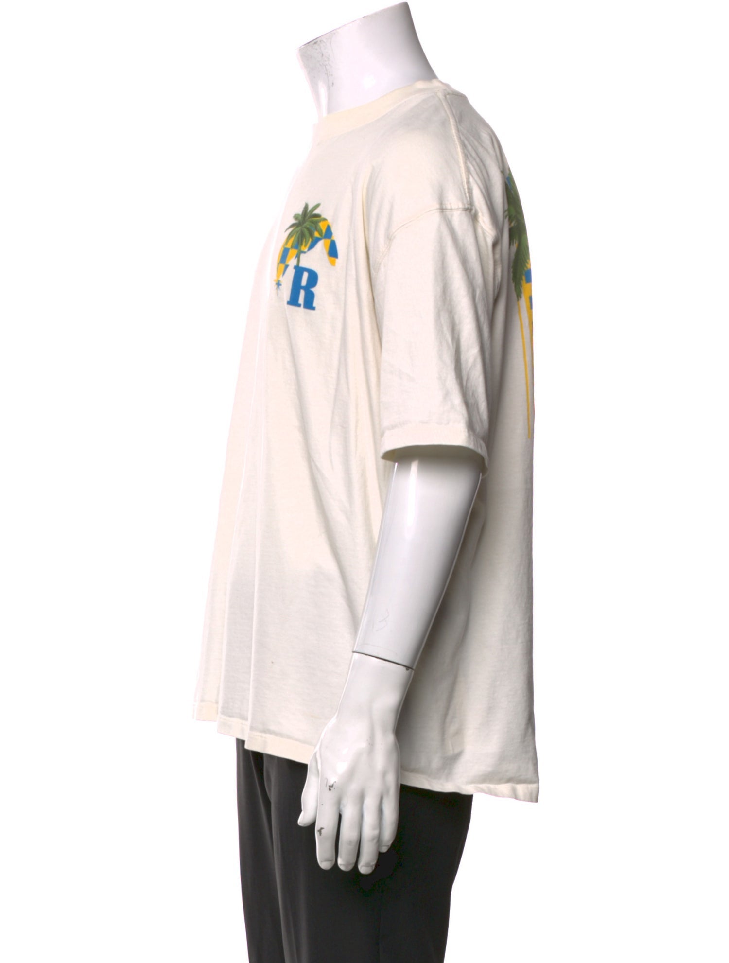 RHUDE Graphic Print Crew Neck T-Shirt