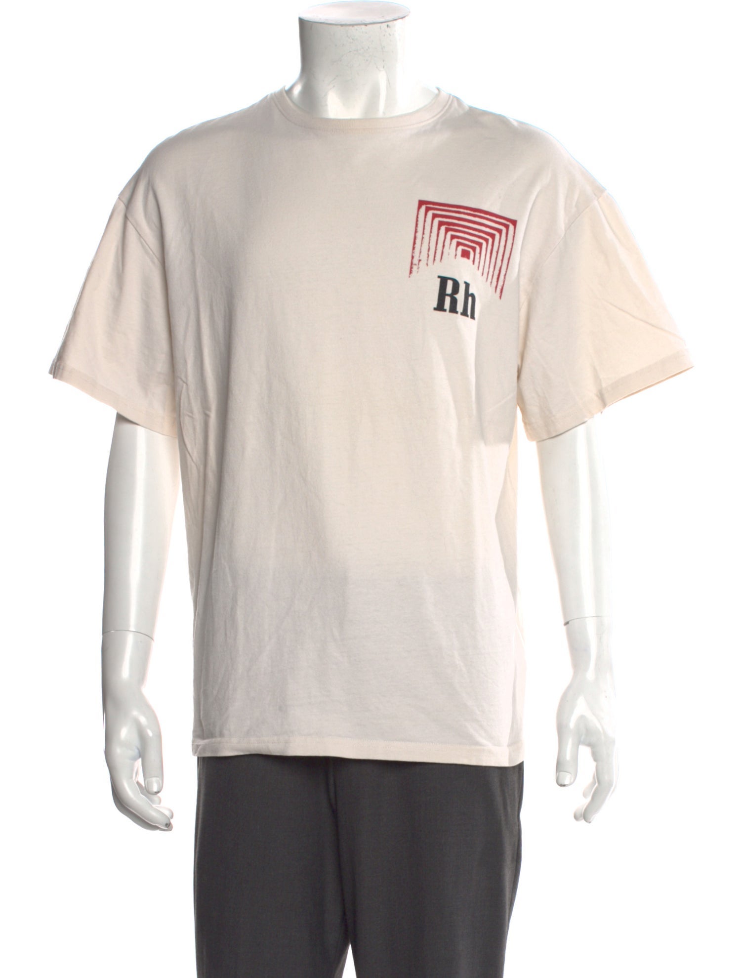 RHUDE Graphic Print Crew Neck T-Shirt