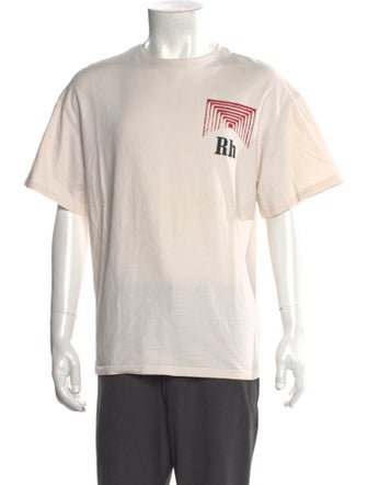 RHUDE Graphic Print Crew Neck T-Shirt
