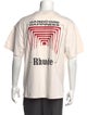 RHUDE Graphic Print Crew Neck T-Shirt