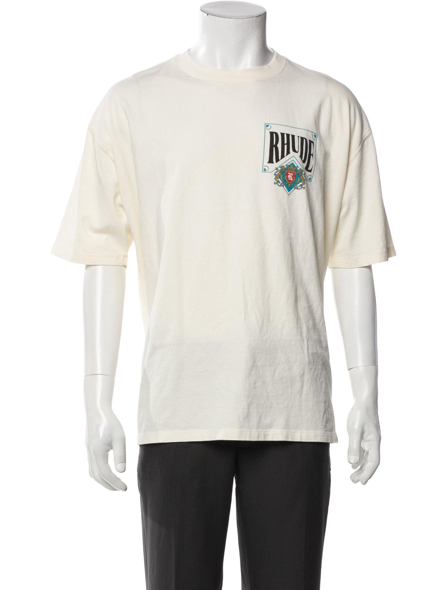 RHUDE Graphic Print Crew Neck T-Shirt