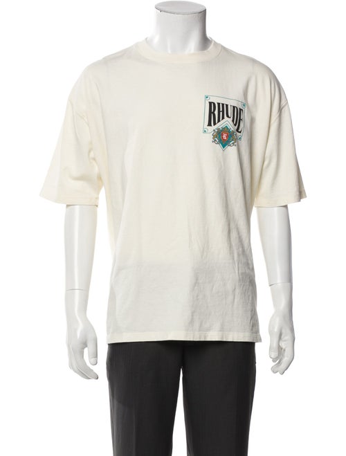 RHUDE Graphic Print Crew Neck T-Shirt