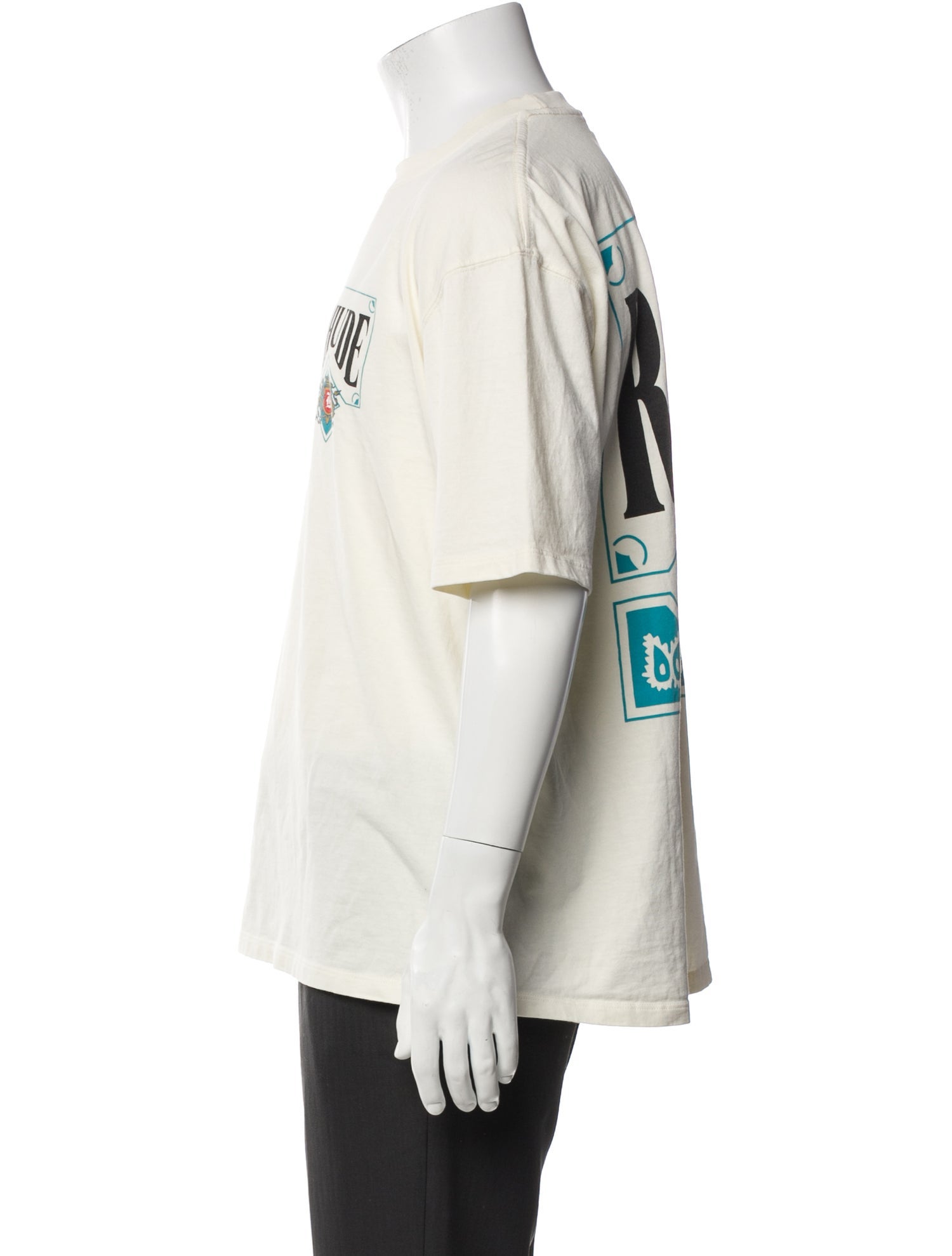 RHUDE Graphic Print Crew Neck T-Shirt