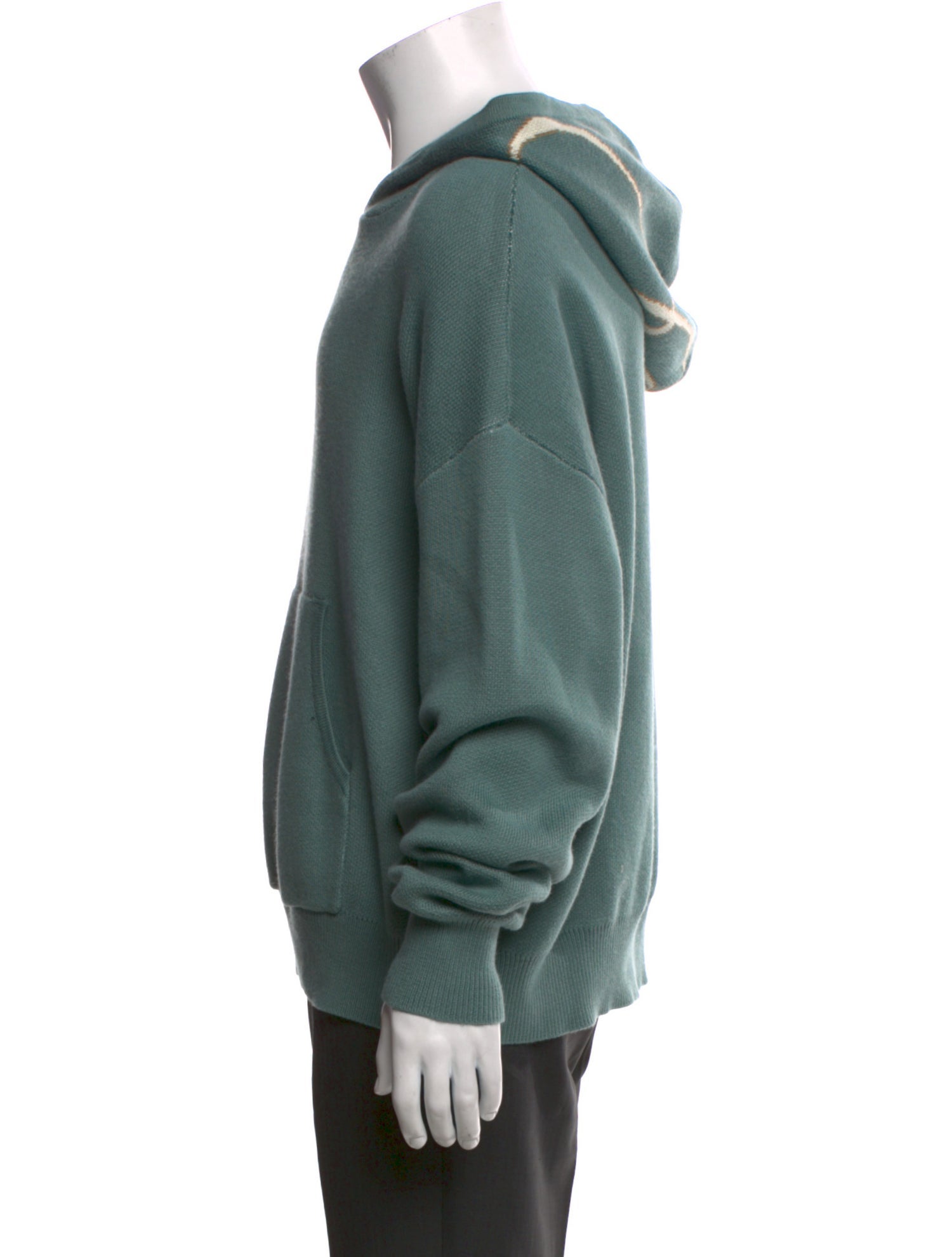 RHUDE Crew Neck Long Sleeve Hoodie