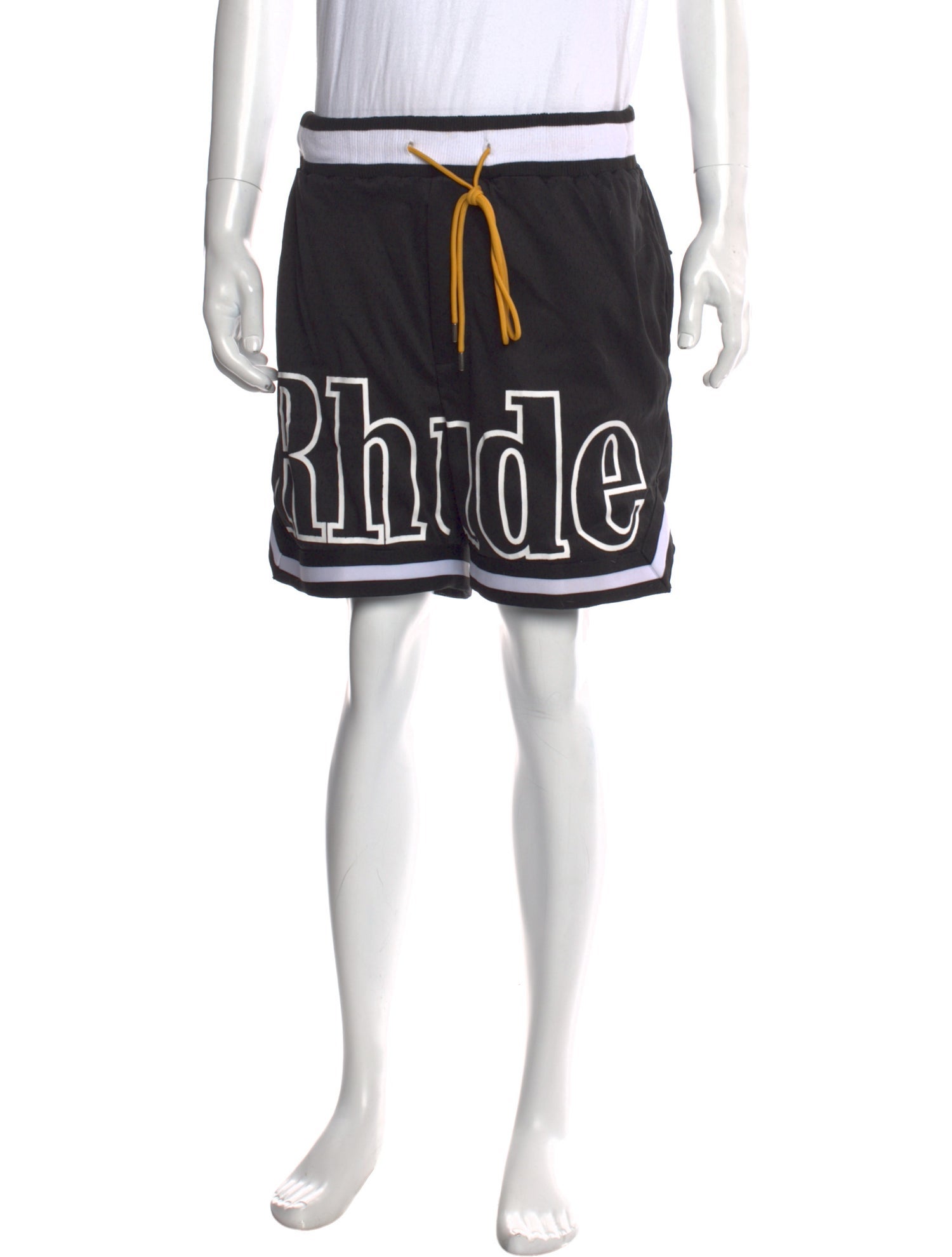 RHUDE Graphic Print Jogger Shorts