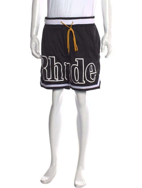 RHUDE Graphic Print Jogger Shorts