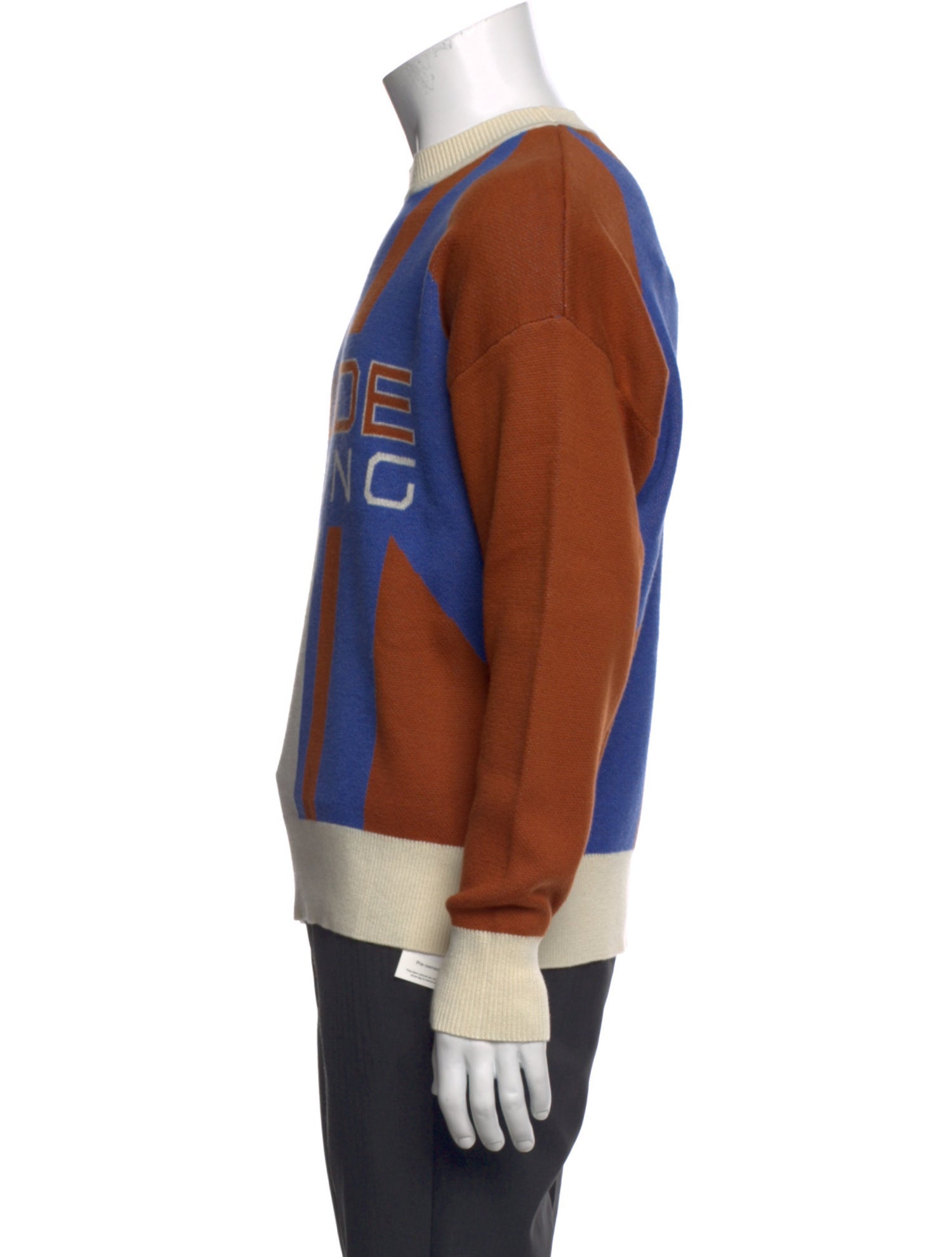 RHUDE Striped Crew Neck Pullover