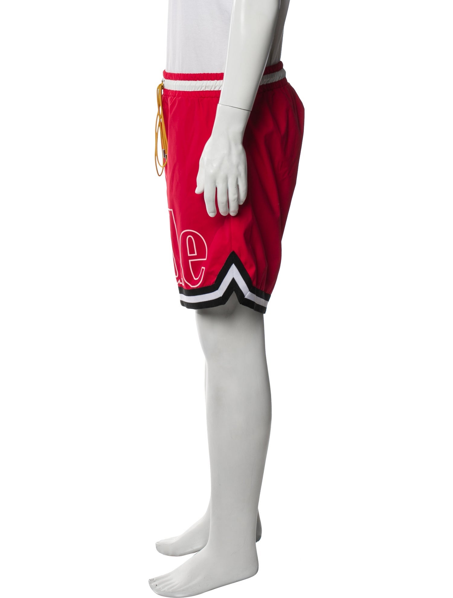 RHUDE Graphic Print Swim Trunks w/ Tags