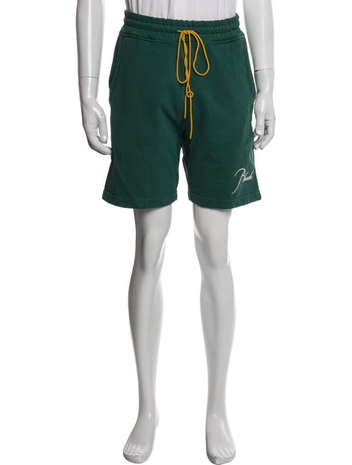 RHUDE Graphic Print Jogger Shorts