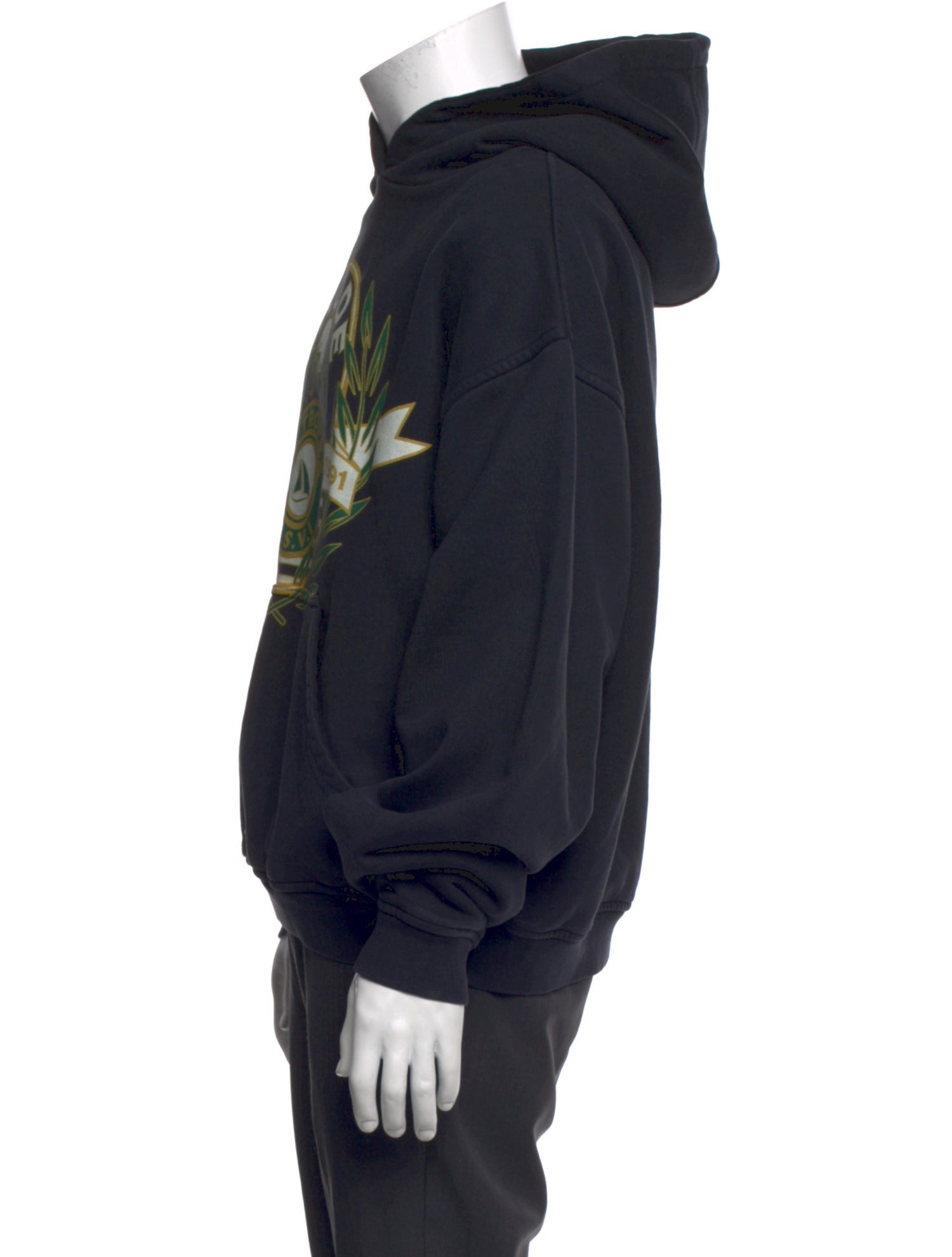 RHUDE Graphic Print Crew Neck Hoodie