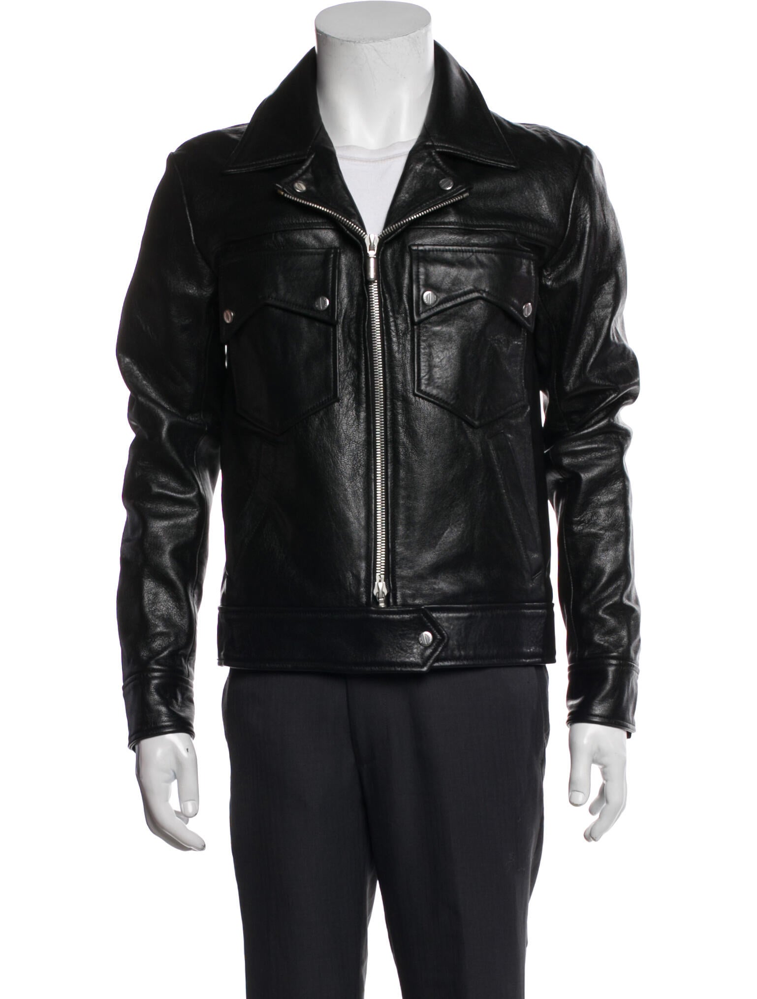RHUDE Lambskin Moto Jacket