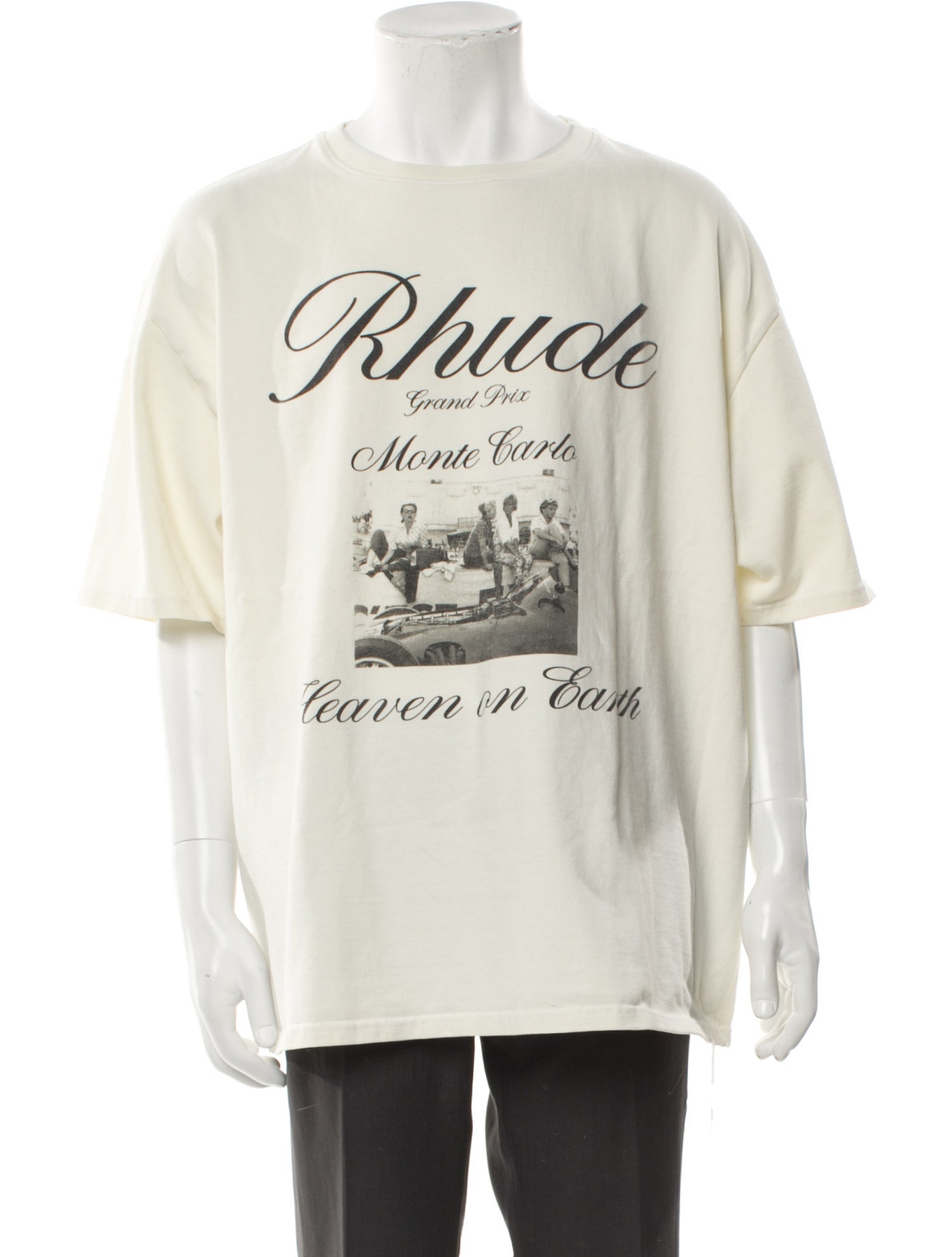 RHUDE Graphic Print Crew Neck T-Shirt