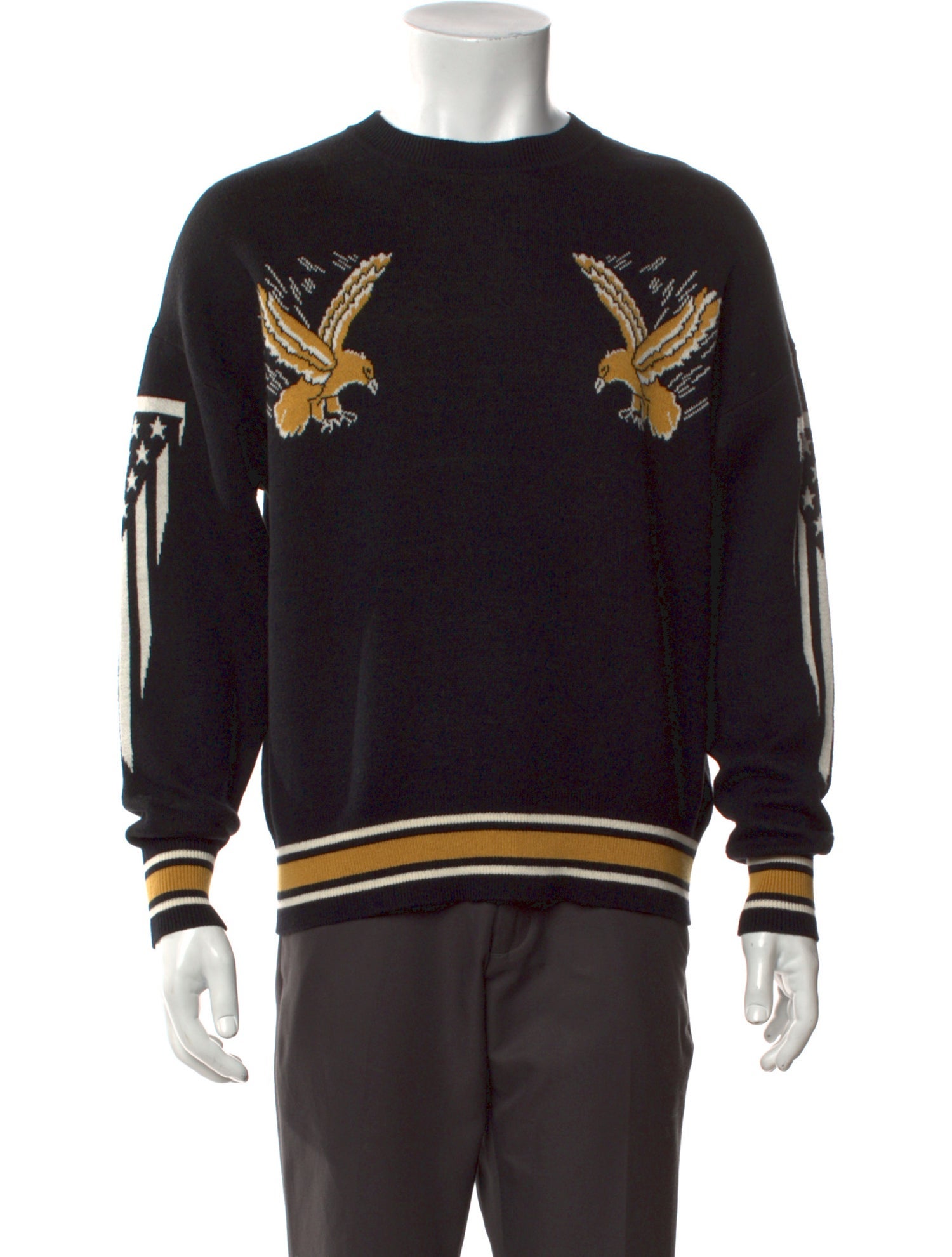 RHUDE Graphic Print Crew Neck Pullover w/ Tags