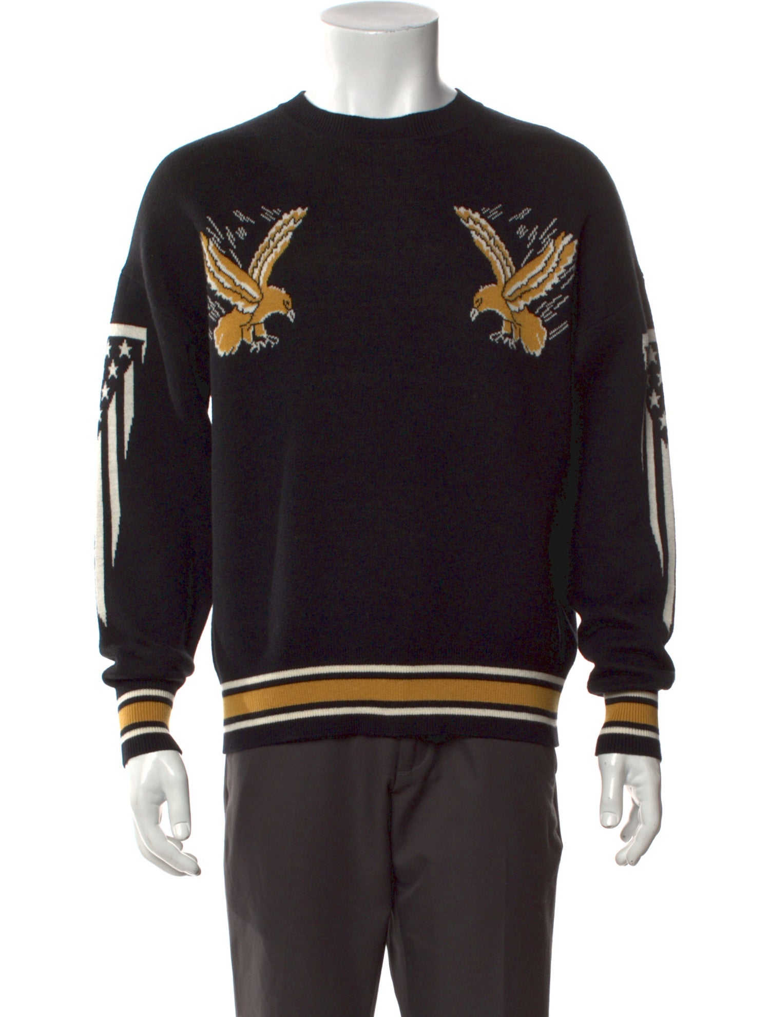 RHUDE Graphic Print Crew Neck Pullover w/ Tags