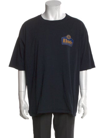 RHUDE Graphic Print Crew Neck T-Shirt