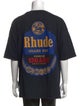 RHUDE Graphic Print Crew Neck T-Shirt