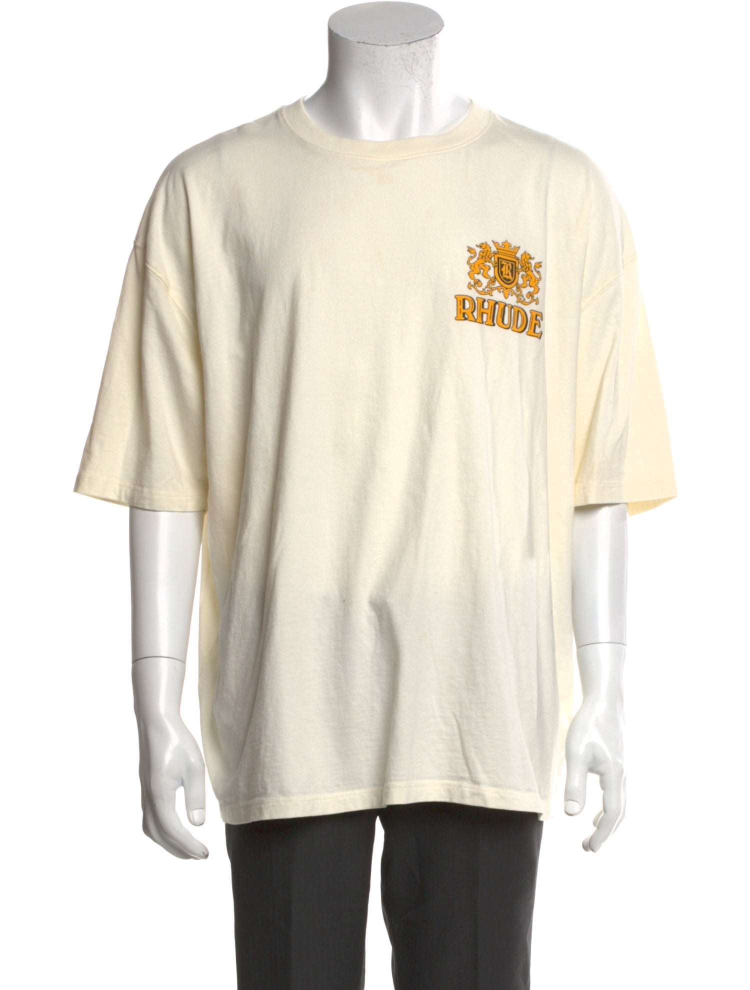 RHUDE Graphic Print Crew Neck T-Shirt