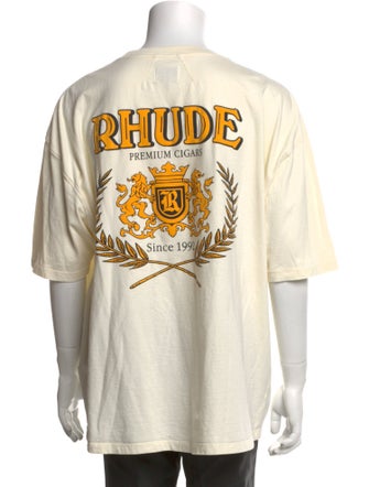 RHUDE Graphic Print Crew Neck T-Shirt
