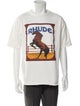 RHUDE Graphic Print Crew Neck T-Shirt